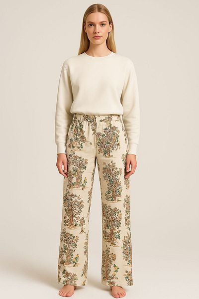 Beryka Comfortable and Elegant Linen Pants