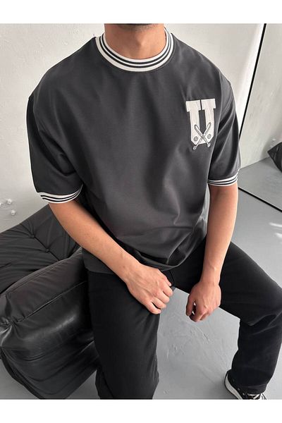İLKCET MODA USA Oversize Unisex Tshirt