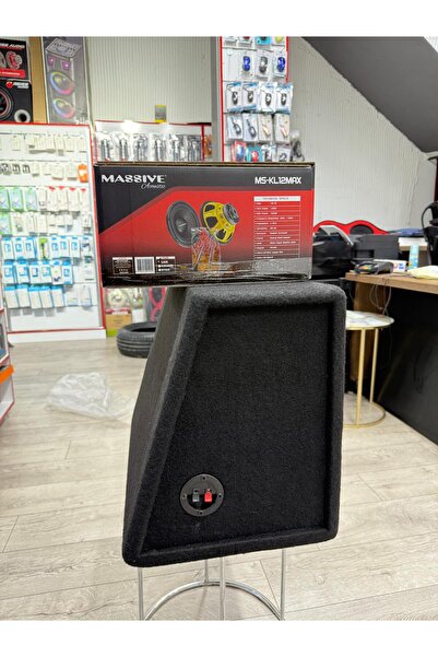 Massive Ms-kl12max Kabinli 30 Cm Subwoofer Bas Bufır 1500wat-400w Rms Maximum Power
