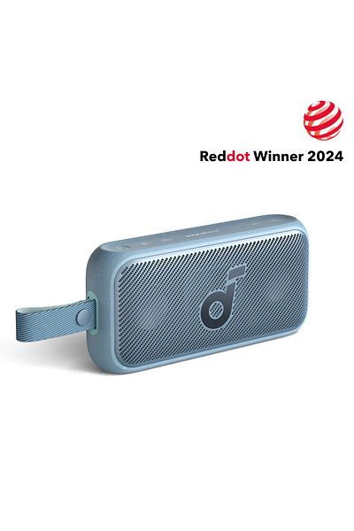 Soundcore انكر مكبر صوت ساوند كور مني قلو ازرق