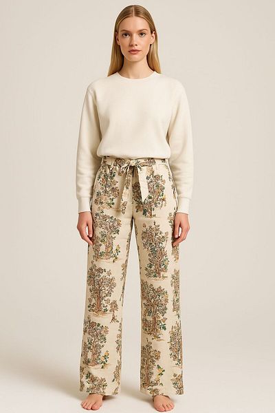 Beryka Comfortable and Elegant Linen Pants