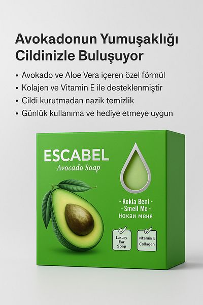 Escabel Avocado Soap 120 Grm