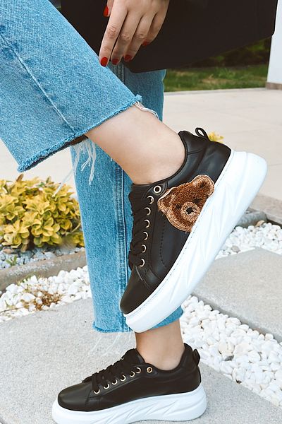 POLKA STORE Pantofi sport pentru femei Relax Comfortable Sole cu șireturi