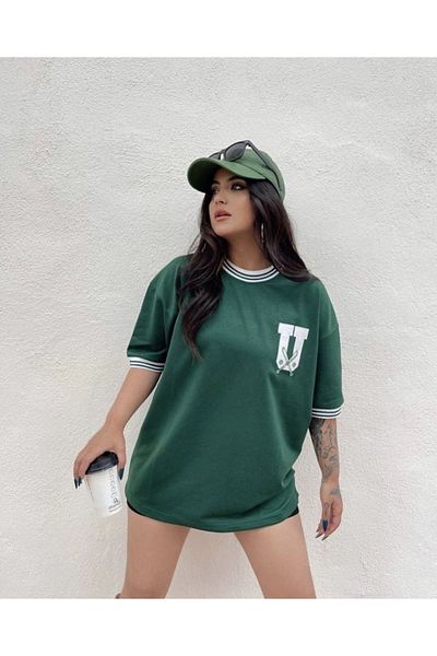 İLKCET MODA Μπλουζάκι USA Oversize Unisex