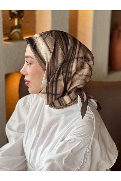 Modakaşmir Marble Tanca Silky Scarf