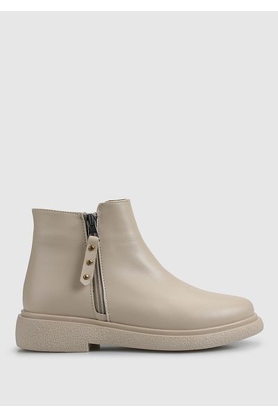 Provoq Beige Women's Boots