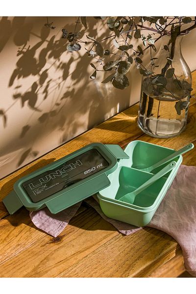 LC Waikiki Green Double Compartment Storage Paper 850 ml
