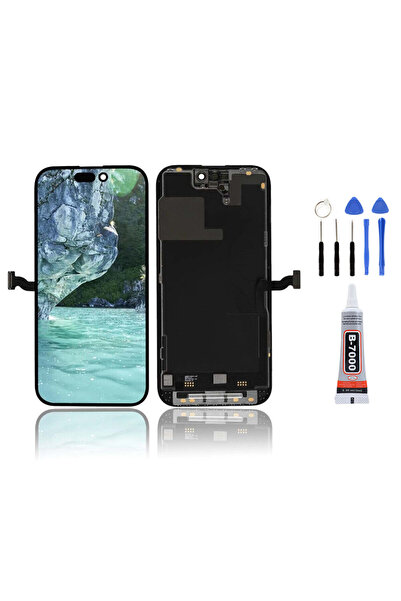 Yedcom Iphone 14 Pro Max Oled Uyumlu Ekran Dokunmatik Lcd Ekran Ön Panel Yapı...