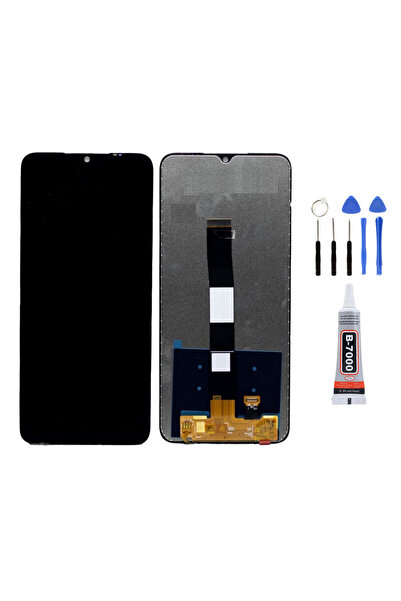 Yedcom Redmi 9A Ekran Dokunmatik Lcd Ekran Ön Panel Yapıştırıcı Ve Kit