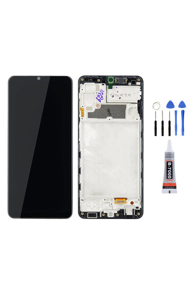 Yedcom Samsung A22 A225F 4G Çıtalı Uyumlu Lcd Ekran Dokunmatik Tamir Seti Yap...