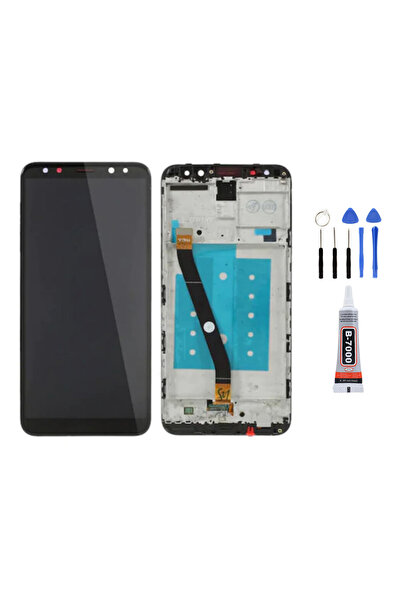 Yedcom Huawei Mate 10 Lite Çıtalı Siyah Uyumlu Lcd Ekran Dokunmatik Tamir Set...