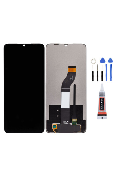 Yedcom POCO C65 Ekran Dokunmatik Lcd Ekran Ön Panel Yapıştırıcı Ve Kit