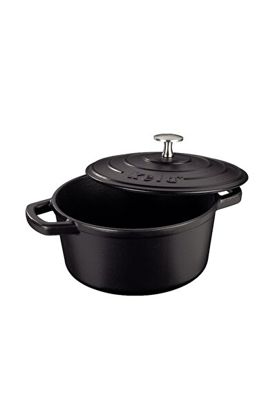 Kela Cast Iron Roaster Pot With Lid Calido 21 Cm Black