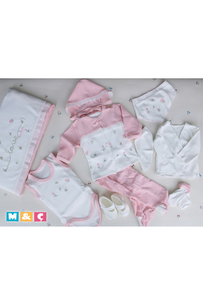 by con con مجموعة من 10 قطع من القطن العضوي الفاخر للفتيات والأولاد من المستش...