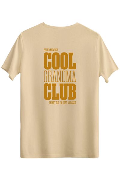 BetterThanCo Cool Grandma Club - Κανονικό μπλουζάκι