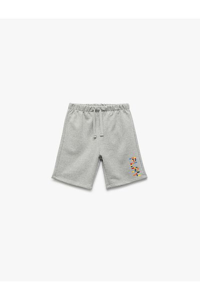 Koton New Season Tie Waist Print Detailed Shorts