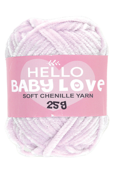 Hello Baby Love Şönil Kadife Punch İpliği 25 gr