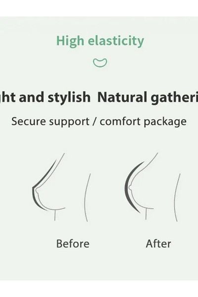pae Λευκό κομψό σουτιέν με επένδυση Underwire και στήριγμα 2 τεμαχίων Advantage Package