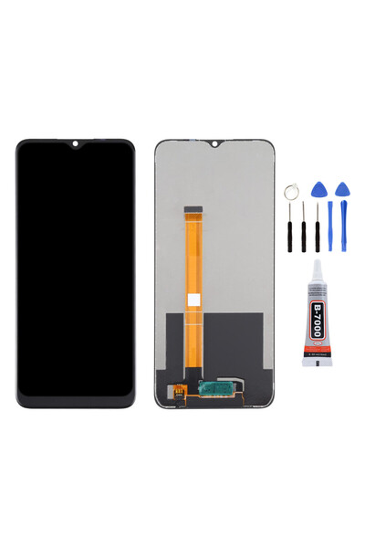 Yedcom Oppo Realme C25Y Uyumlu Ekran Dokunmatik Lcd Ekran Ön Panel Yapıştırıc...