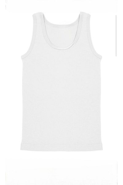 yagmurgiyim Gmş Rib White 3-Piece Boys' Athlete Set A-3023