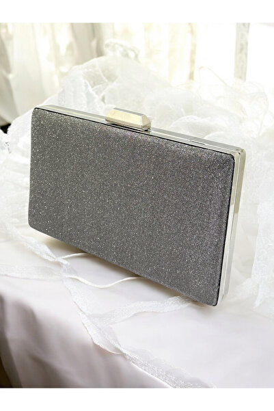 MidStore Ανθρακί Γκρι Πλατίνα Χρώμα Πέτρα Glitter Non-Shedding Glitter Γυναικ...