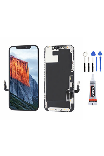 Yedcom Iphone 12 Oled Uyumlu Ekran Dokunmatik Lcd Ekran Ön Panel Yapıştırıcı ...