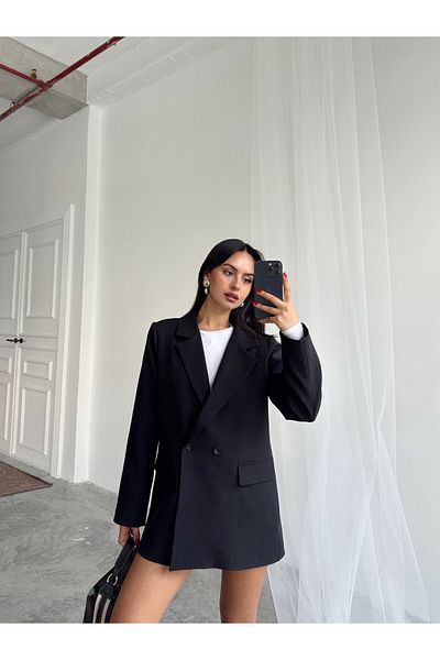 mydukkan.co Double Button Oversize Blazer