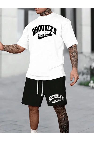 Minikelya Men's Casual Two-Piece Suit from New York