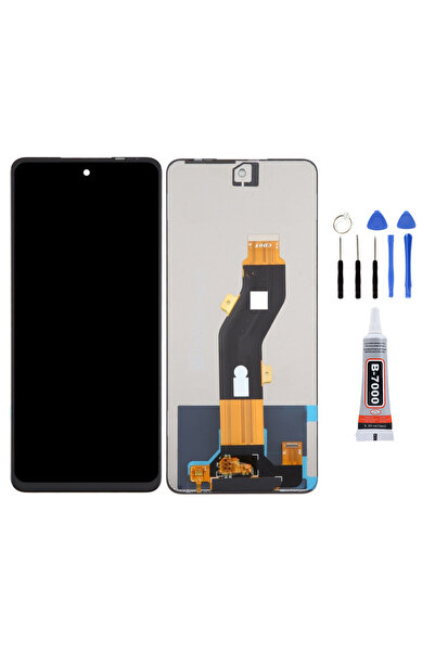 Yedcom Tecno Spark GO 2024 Ekran Dokunmatik Lcd Ekran Ön Panel Yapıştırıcı Ve...