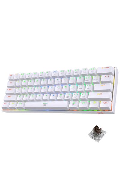 REDRAGON K630 DragonBorn Mechanical Gaming Keyboard - White