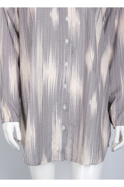 MUSTÜN Judge Collar Woven Shirt