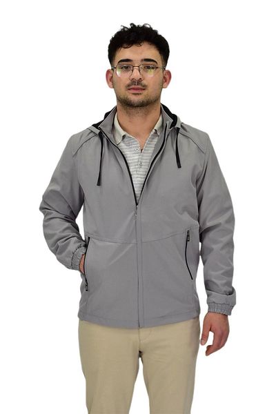 DYNAMO Men's Seasonal Hooded Softgel Sports Coat 8077 Bgl-St04371