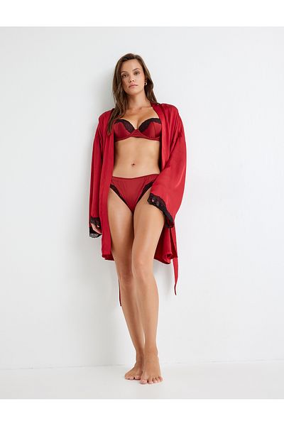 Koton New Season Lace Detailed Brazilian Panties