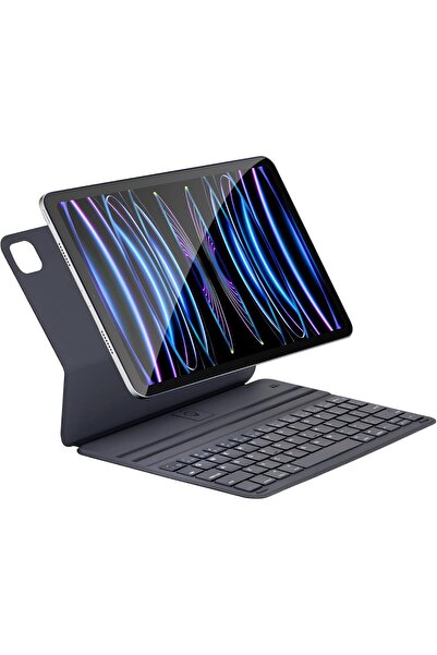 Fogy İpad 12.9"5.6.Nesil M1.M2 2022.2021 Uyumlu Magic Keybord Folio klavyeli kılıfı