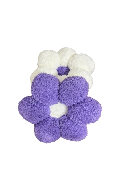 happyteks boutique плюшева ромашка kırlnet 2 шт. мініатюрна фіолетова ліла