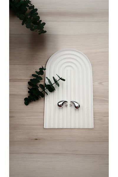 stainles steel Bottega Steel Earrings