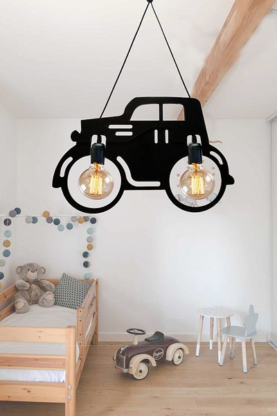 Nurnivus Nostalgia Antique Car Pendant Lamp Chandelier Modern Retro Office Children Teenager Room Hotel Restaurant Ceiling Lamp