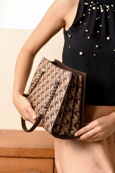Cacharel Kasin Stylish Shoulder Bag with Chain Strap