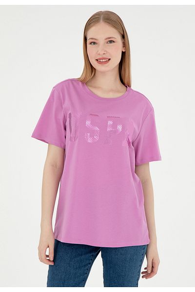 U.S. Polo Assn. Women's Comfort Fit Basic T-Shirt U.S. Polo Assn. Dmk.Seaniy025.