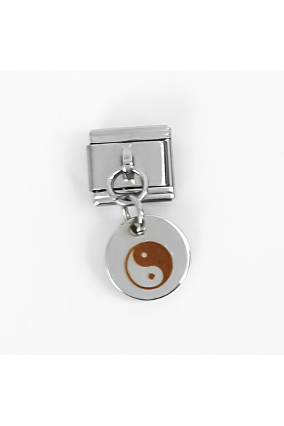 yfhobi Çelik İtalyan Bileklik Charmı, 1 Adet Figür Desen Paslanmaz Çelik Char...