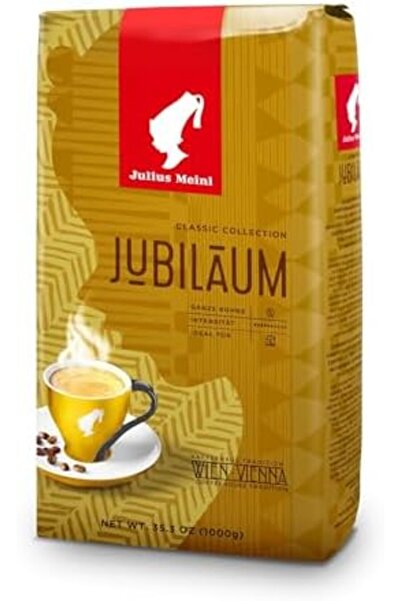 Julius Meinl Jubilaum Classic Collection Whole Beans Coffee, Light to Medium Roast, 1 KG