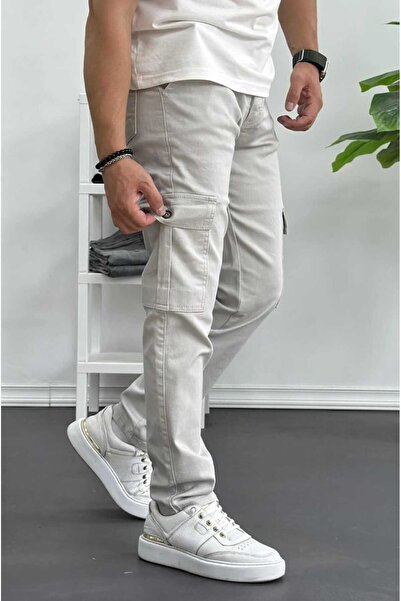 Denim Чоловічі штани з боковими кишенями, чорні, з ґудзиками та фігуроподібним кроєм