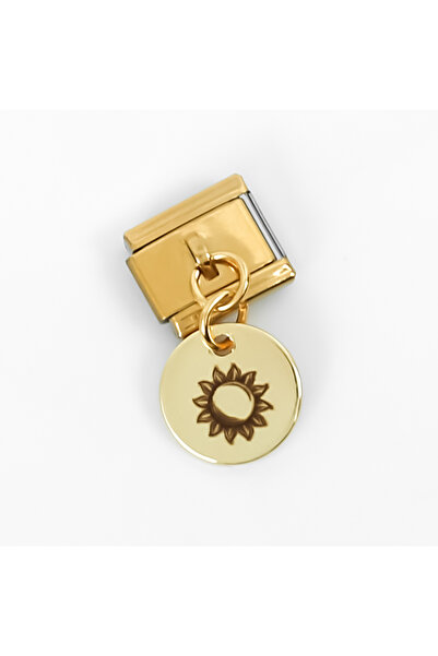 yfhobi Çelik İtalyan Bileklik Charmı, 1 Adet Figür Desen Paslanmaz Çelik Char...