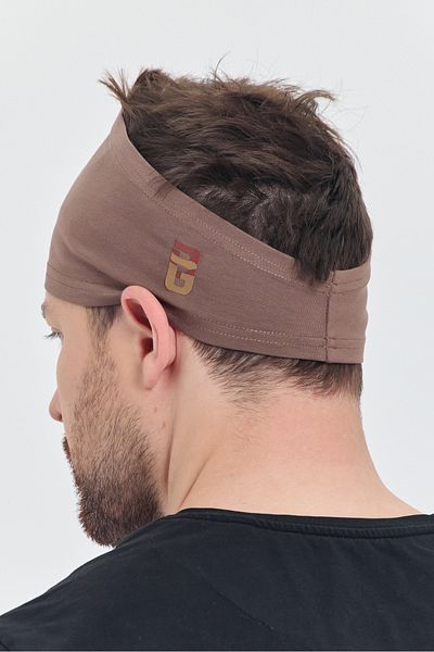 Butikgiz Мъжка памучна неплъзгаща се еластична екстра тънка лента за коса, която отразява вашия стил