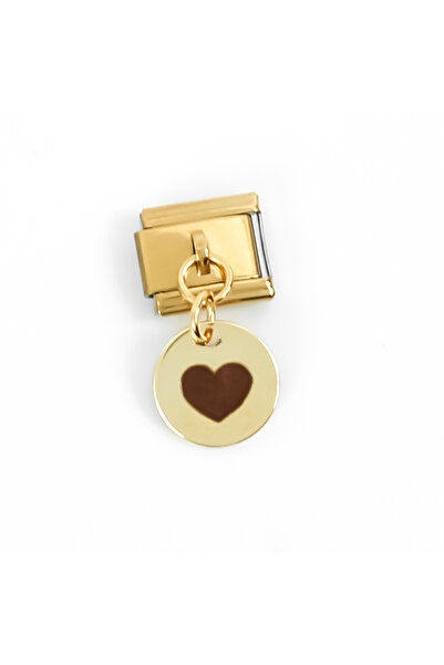 yfhobi Çelik İtalyan Bileklik Charmı, 1 Adet Figür Desen Paslanmaz Çelik Char...