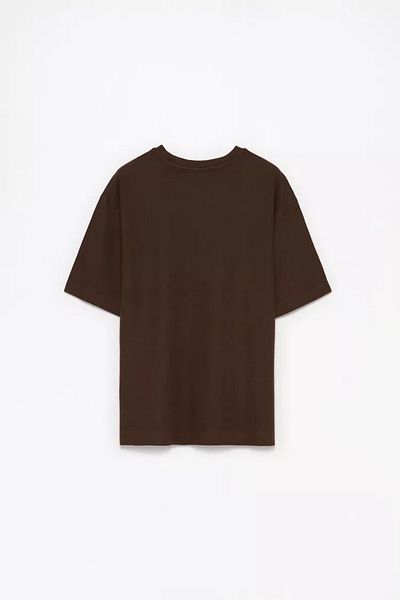 JANSO GROUP Women's Short Sleeve Star Banjer Large Size Oversize Cotton Tshirt