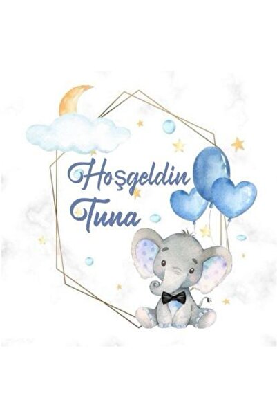 arl etiket tasarım dijital baskı merkezi Yenidoğan Çikolata Etiketi Filli 3,5...