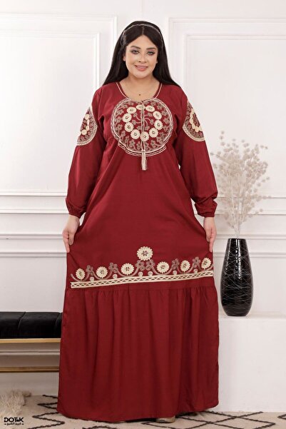 Generies عبايه قطن ضد الانكماش عالية الجودة بتصميم رائع وباستك من الاكمام وبح...