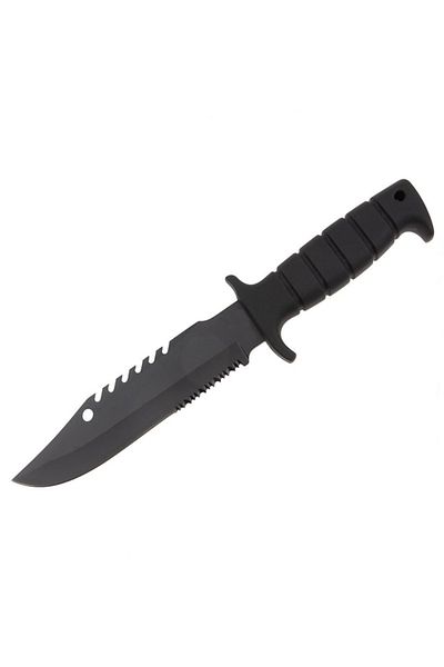 Depox Cuțit tactic, IdeallStore®, Ultimate Survival, 29 cm, Negru