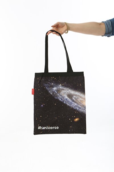Baghashtag Milky Way Galaxy Printed Cloth Bag